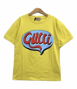 美品 グッチ ロゴTシャツ キッズ 8 130サイズ GUCCI