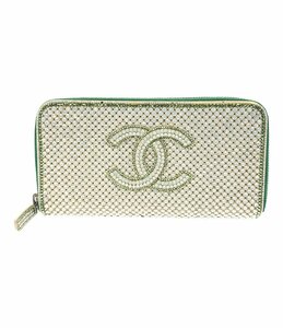 シャネル ラウンドファスナー長財布 レディース CHANEL