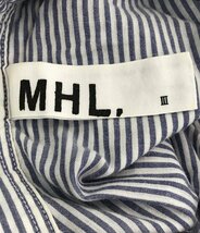 エムエイチエル 七分袖ストライプシャツ レディース 3 M MHL. [0502初]_画像3