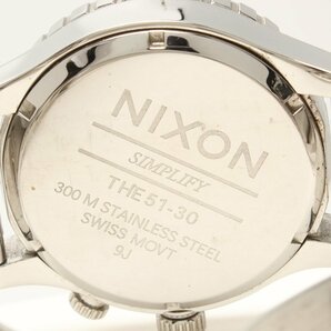 ニクソン 腕時計 THE51-30 クオーツ ブラック メンズ NIXONの画像4