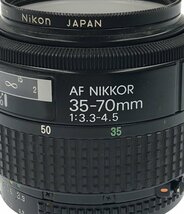 訳あり ニコン 交換用レンズ AF nikkor 35-70mm F3.3-4.5 NIKON_画像5