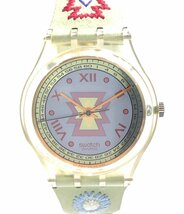 【1円スタート】 訳あり スウォッチ 腕時計 クオーツ レディース Swatch_画像1