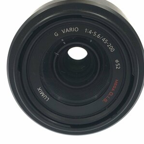 訳あり パナソニック 交換用レンズ LUMIX G VARIO 45-200mm F4.0-5.6 MEGA O.I.S. H-FS045200 Panasonicの画像3