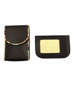  beautiful goods Paul Smith cigarette case & pass case men's PAUL SMITH [0502 the first ]