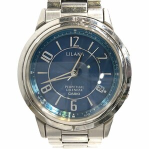 【1円スタート】 カシオ 腕時計 LILANA LNA-1 ソーラー ブルー レディース CASIOの画像1