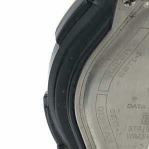 【1円スタート】 訳あり カシオ 腕時計 WVX-100J ウェーブセプター クオーツ シルバー メンズ CASIOの画像5