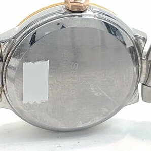 【1円スタート】 訳あり セイコー 腕時計 ルキア V111-OASO ソーラー ホワイト レディース SEIKOの画像4