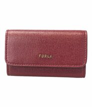 【1円スタート】 フルラ 4連キーケース キーリング付き RAC5UNO B30000 1007s レディース FURLA_画像1