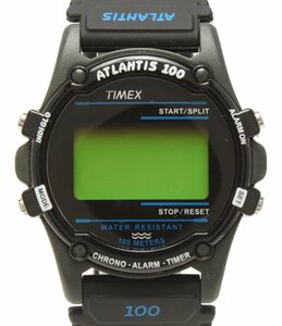 【1円スタート】 訳あり タイメックス 腕時計 アトランティス100 クオーツ メンズ TIMEX