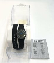 【1円スタート】 訳あり スウォッチ 腕時計 クオーツ ブラック レディース Swatch_画像8