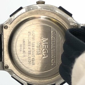 【1円スタート】 腕時計 ソーラー グレー ユニセックス MEGAの画像4