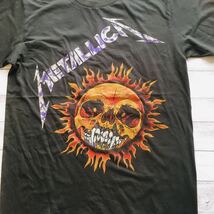 80年代バンド メタリカ　METALICA L バンドTシャツ ロックTシャツ_画像3