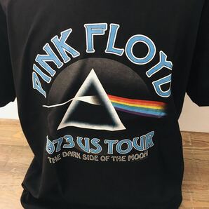 70年代バンド ピンクフロイド PINK FLOYD L バンドTシャツ ロックTシャツ ブラックの画像3