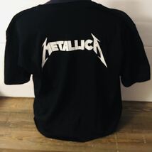 80年代バンド メタリカ　METALICA L バンドTシャツ ロックTシャツ ブラック_画像4