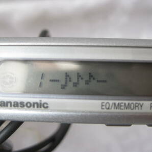 ★panasonic  MDプレーヤー  SJ-MJ99    本体 イヤホン 充電器 電池セット品   稼働品 中古の画像4