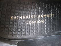 ★KATHARINE HAMNETT　　 LONDON　　　ビジネスシューズ　　黒　　２５.0cm　　　美品_画像9