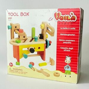 【ボイラ・モンテッソーリ】ツールボックス　木製玩具　知育玩具　指先