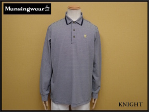 Munsingwear shirt *LL^ Munsingwear wear / Golf / long sleeve / large size /24*3*3-5