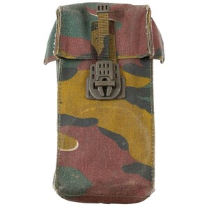  Belgium army discharge goods jigsaw camouflage magazine pouch 