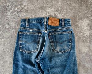 Levi's リーバイス 501XX ボタン裏520 スモールe デニム パンツ 90s USA製 　W 29 L33 