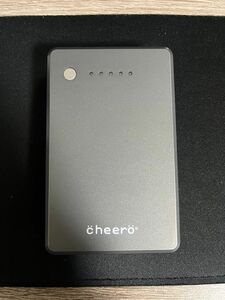 cheero Power Plus 10000mAh 大容量モバイルバッテリー 2.1A,1A出力ポート付 本体のみ､付属品無し