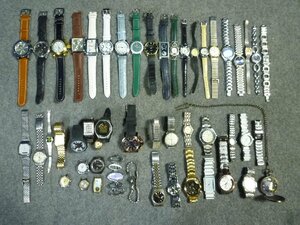 ▲ 腕時計 いろいろ まとめて 50本セット SEIKO CITIZEN など 懐中時計 など 含む ▲ ⑩