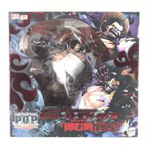 ☆中古品☆ メガハウス フィギュア ワンピース P.O.P Sailing Again MAXIMUM モンキー・D・ルフィ ギア4 弾む男 Ver.2 開封済み_画像1