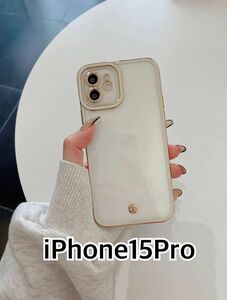 iPhone15Proケース　クリア携帯ケース　可愛い　おしゃれ　韓国 iPhoneケース スマホケース