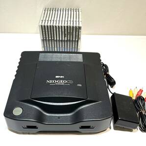 【ジャンク品/100】SNK NEO-GEO CD ネオジオ 本体 ソフトまとめセットの画像1