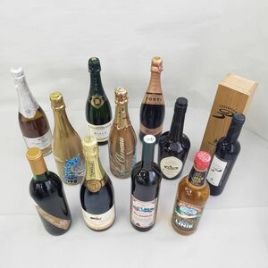 M041-548【千葉県内のみ発送】酒　※同梱不可　11本まとめ　Paul Cheneau CAVA BRUT BLANC DE BLANCS/CAVA Reserva/TORELLO/他