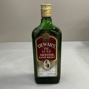B13064(041)-155/IT6000【千葉】酒　DEWAR'S　DE LUXE　ANCESTOR　SCOTCH WHISKY　43.5%　750ml