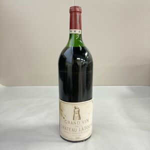 B7596(041)-154/SK80000【千葉】酒　GRAND VIN DE CHATEAU LATOUR　PAUILLCAC 1980　15％未満　1500ml　