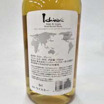 E5136(041)-629/TY3000　【千葉県内のみ発送】　酒　Ichiro‘ｓ　Malt&Grain　World Blended Whisky　イチローズモルト　46％　700ml_画像6