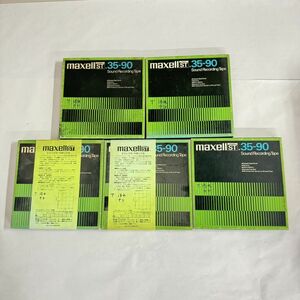 B7696(042)-121/SK3000　【千葉】　オープンリールテープ　maxell　35-59　Sound Recording Tape　