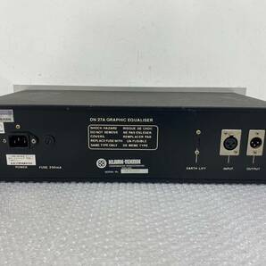 P021523(041)-422/SY・IS10000【名古屋】KLARK-TEKNIK クラークテクニック DN27A GRAPHIC EQUALISER SERIAL No, DN27A/6885の画像8