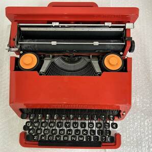 JA015551(041)-635/TY5000【名古屋】Olivetti オリベッティ valentine バレンタイン タイプライター の画像2