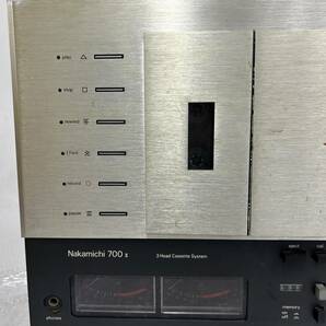 JA020360(042)-630/SY30000【名古屋】Nakamichi ナカミチ 700Ⅱ カセットデッキ 3ⅠHead Cassette Systemの画像8