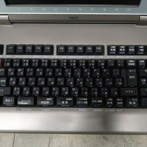 F2360(041)-707/KR3000【千葉】NEC JX-737 Bungo 文豪 カラー液晶 パーソナルワードプロセッサ ワープロの画像3