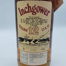 M2314(035)-616/TH22000【千葉】酒　Inchgower　12年　A DE LUXE　HIGHLAND MALT SCOTCH WHISKY　インチガワー　スコッチ　43％　750ml_画像7