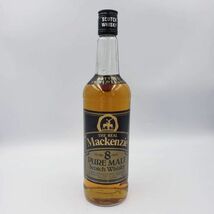 M2314(035)-590/TH5000【千葉】酒　THE REAL Mackenzie ８年　PURE MALT Scotch Whisky　マッケンジー　ピュアモルト　43％　750ml_画像1
