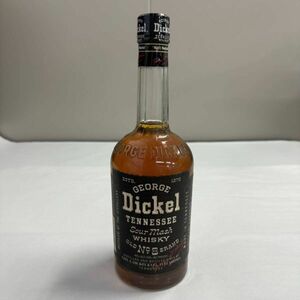 B858(041)-108/HK5000【千葉】酒　GEORGE　Dickel　TENNESSEE　OLD NO.8 BRAND　WHISKY　ジョージディッケル　ウイスキー　40％750ml