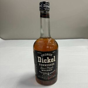 B858(041)-107/HK5000【千葉】酒　GEORGE　Dickel　TENNESSEE　OLD NO.8 BRAND　WHISKY　ジョージディッケル　ウイスキー　40％750ml