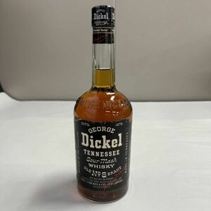 B858(041)-104/HK5000【千葉】酒　GEORGE　Dickel　TENNESSEE　OLD NO.8 BRAND　WHISKY　ジョージディッケル　ウイスキー　40％750ml