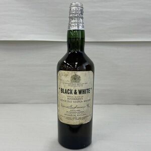 S2314(035)-406/TH4000【千葉】酒　BLACK＆WHITE　BUCHANANS CHOICE OLD SCOTCH WHISKY　ブラック＆ホワイト　ブキャナンズ　43%760ml