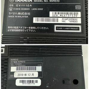 B2444(042)-120/YK10000 【千葉】 YAMAHA ヤマハ ルーター MODEL NO.NVR510 2019年 12月製造 の画像8