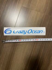 Crazy Ocean ステッカー 大 シール 新品 クレイジーオーシャン エギ ティップランナー 