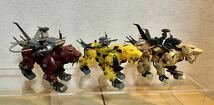 トミー TOMY ゾイド セイバータイガー アサルトユニット ハズブロ版 ホロテック 限定 スペシャルカラーバージョンゴールド ZOIDS_画像3