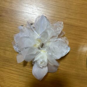 入学式・卒業式 コサージュ ホワイト