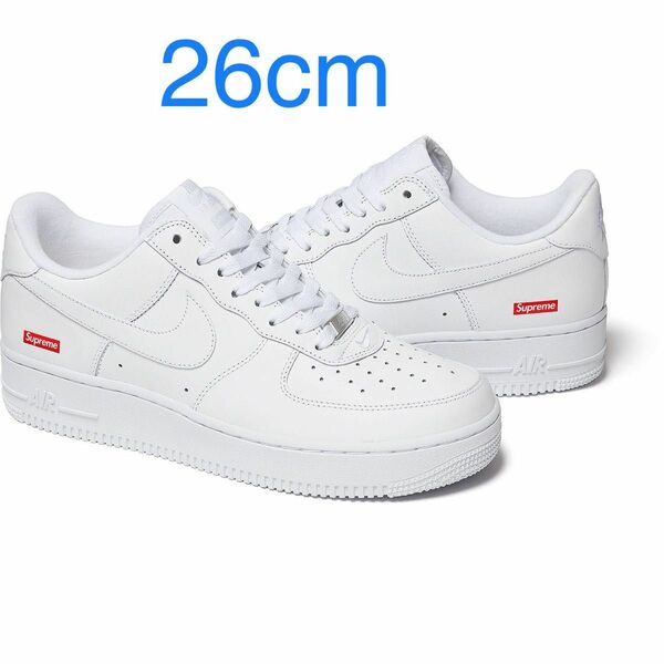 Supreme × Nike Air Force 1LowWhite26cm