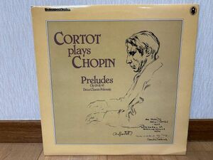 クラシックLP　英ワールド・レコード　SH 327　アルフレッド・コルトー　ショパン／前奏曲集